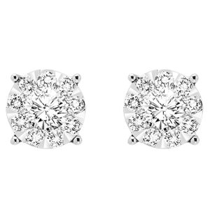 14K Diamond Studs 1/4 ctw