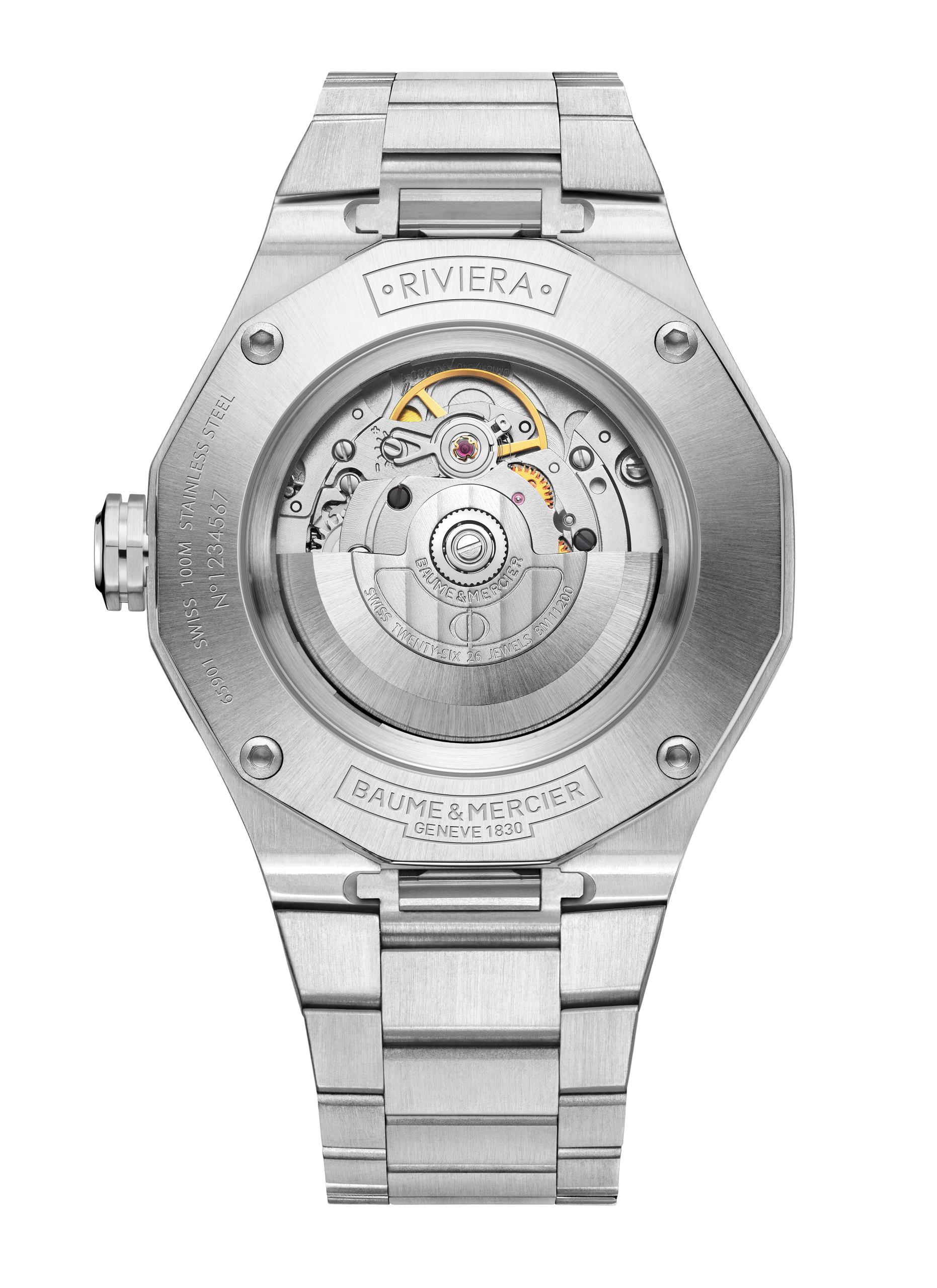 Baume et Mercier - Riviera 10620AUTOMATIC WATCH, DATE DISPLAY - 42MM