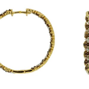 FANCY DIAMOND EARRING