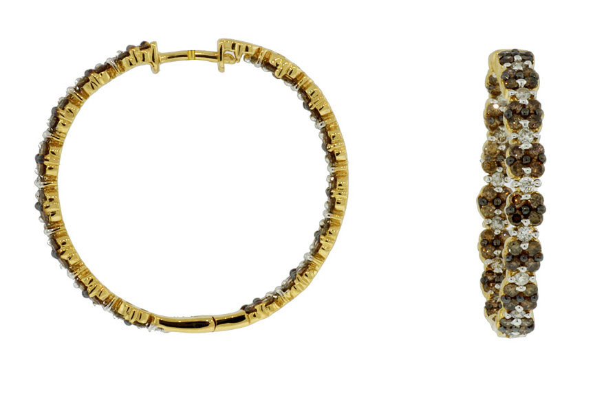 FANCY DIAMOND EARRING
