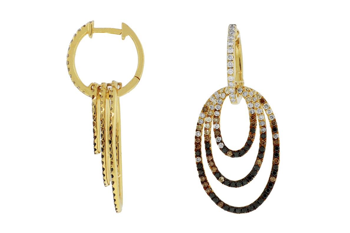 FANCY DIAMOND EARRING