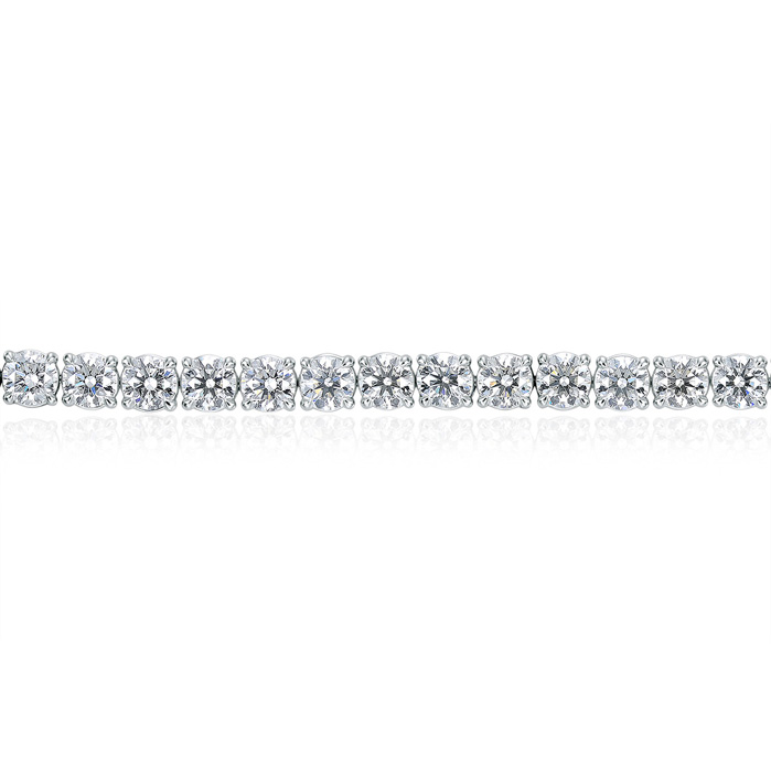 Classic 4-Prong Line Bracelet 7.40ctw approx.