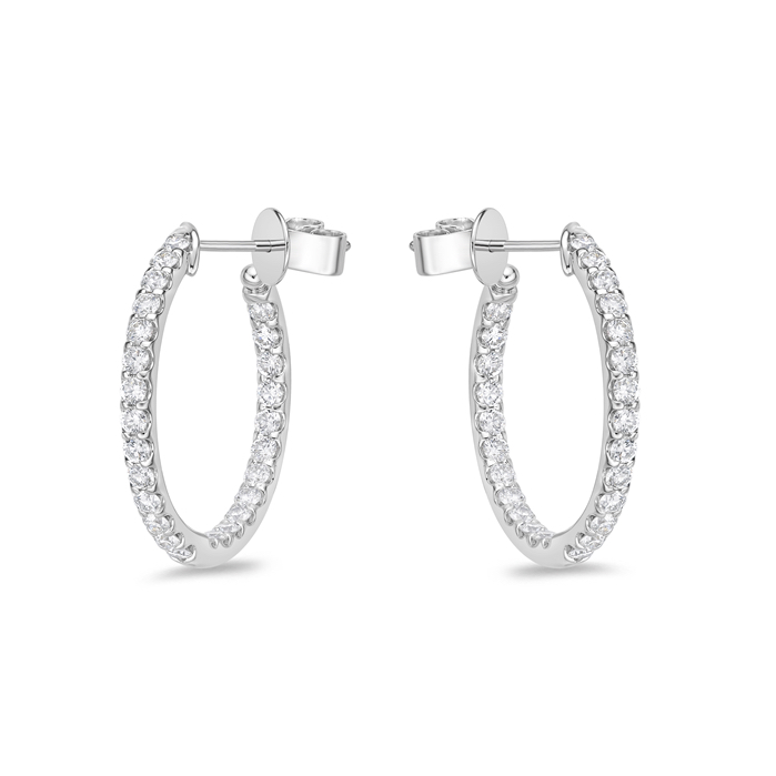 Odessa Round Hoops 1.50ctw approx.