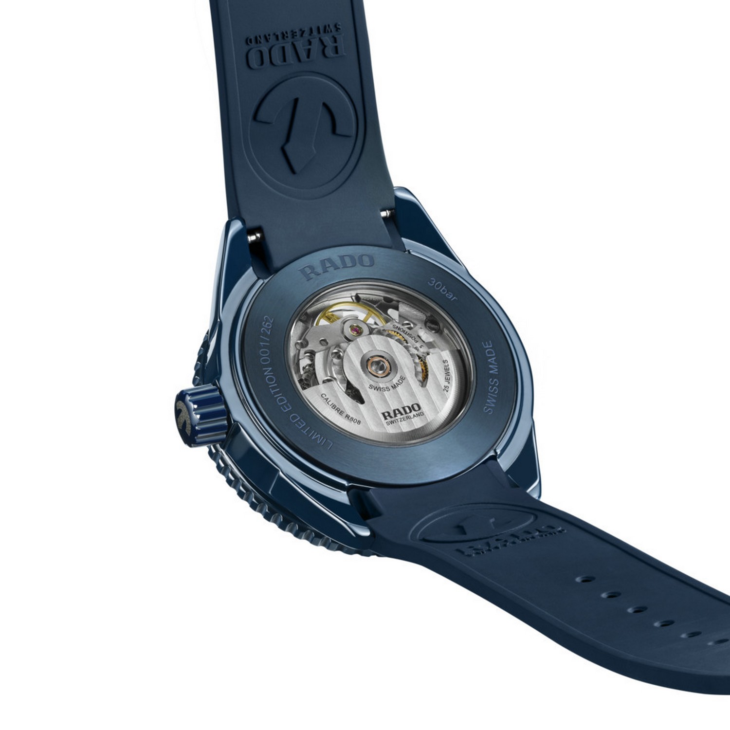 Captain Cook Blue High Tech Ceramic Skeleton Limited Edition