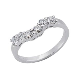 White Gold Diamond Band