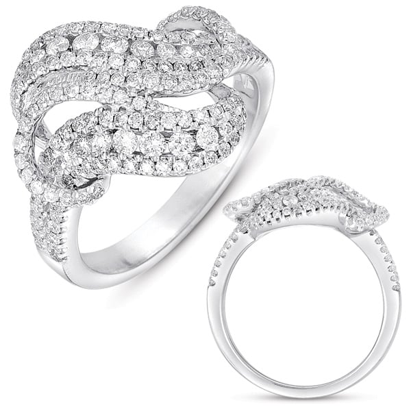 White Gold Fashion Ring