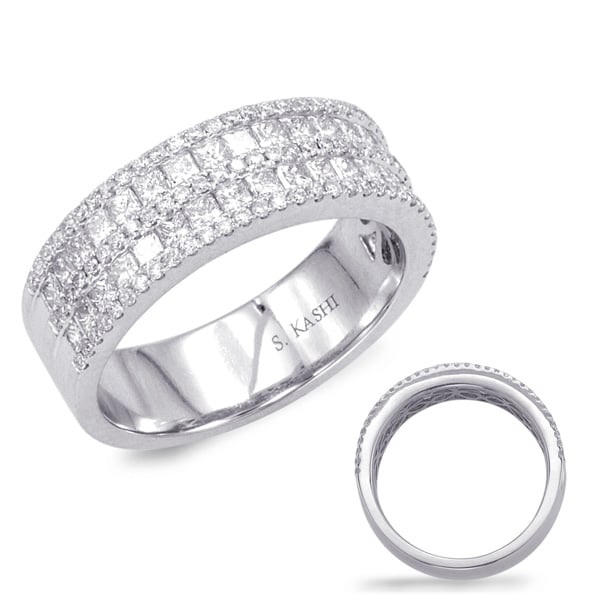 White Gold Diamond Band