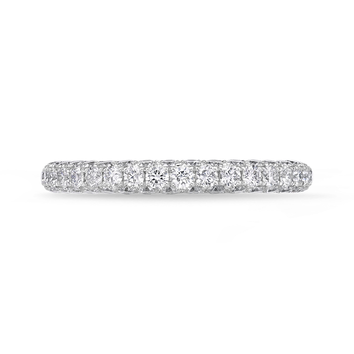 1.15cttw Dia Double Pave Band