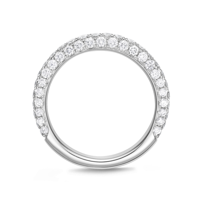 1.15cttw Dia Double Pave Band