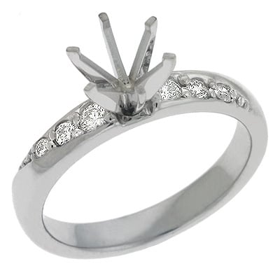 White Gold Engagement Ring