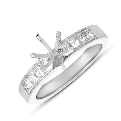 White Gold Engagement Ring