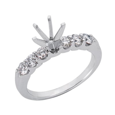 White Gold Engagement Ring