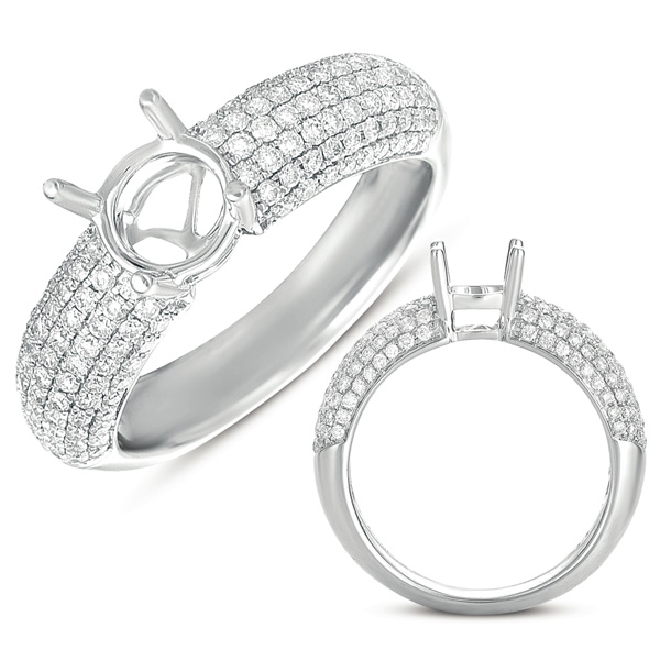 White Gold Engagement Ring