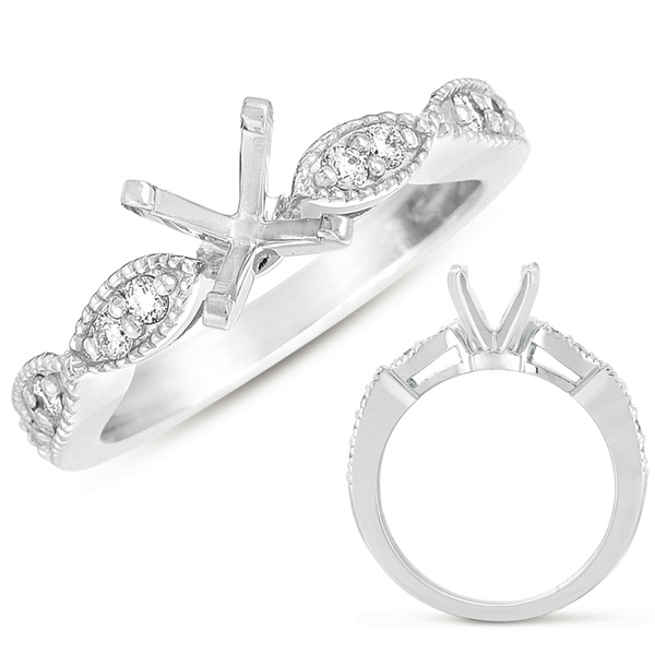 White Gold Engagement Ring