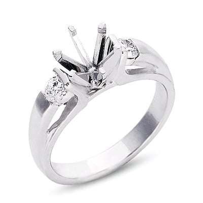 White Gold Engagement Ring