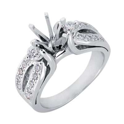 White Gold Engagement Ring