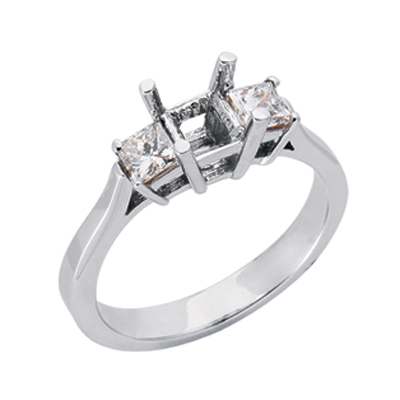 White Gold Engagement Ring