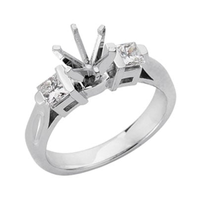 White Gold Engagement Ring
