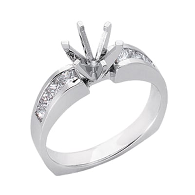White Gold Engagement Ring