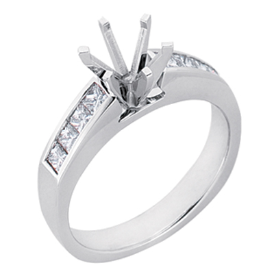 White Gold Engagement Ring