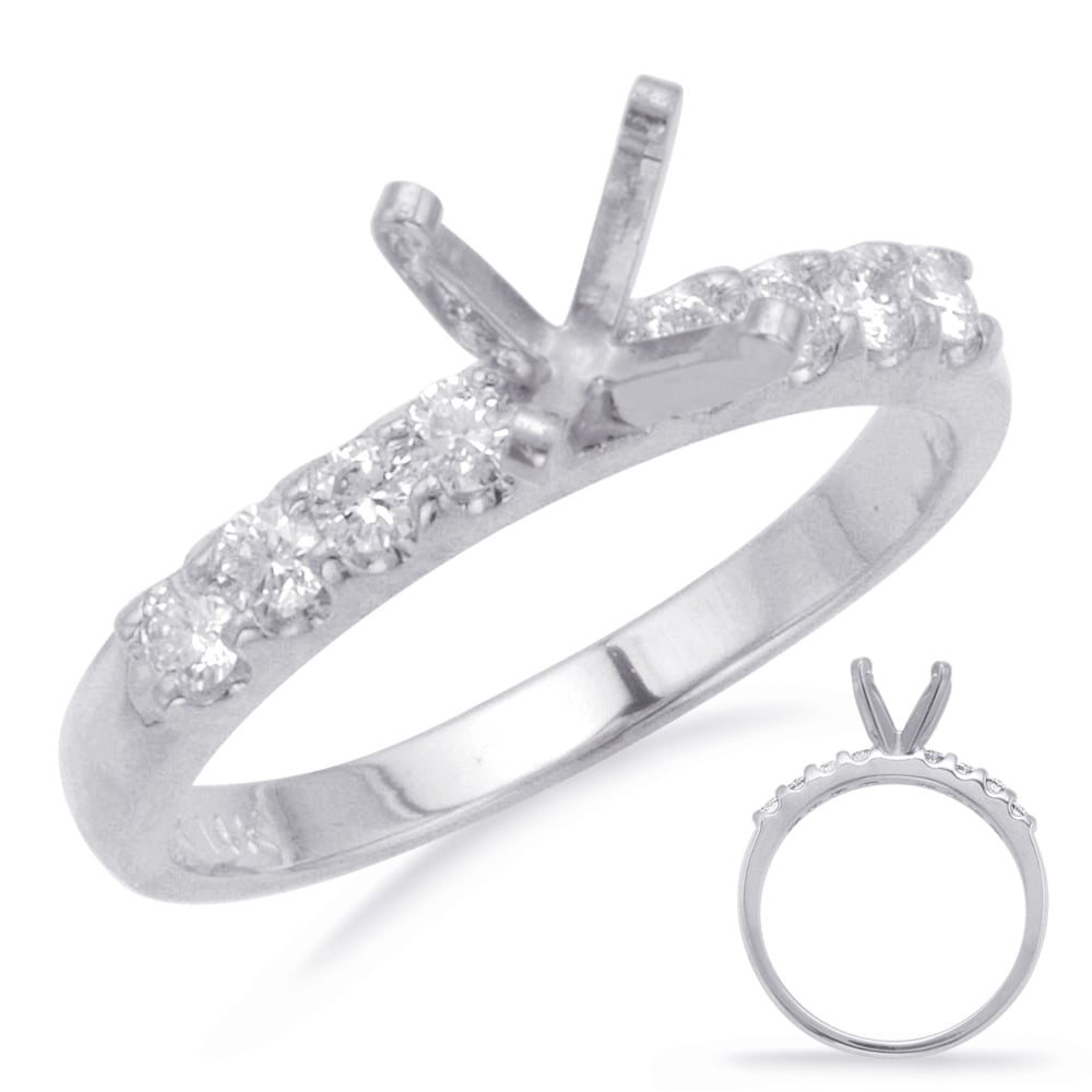 White Gold Engagement Ring