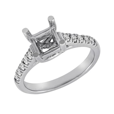 White Gold Engagement Ring