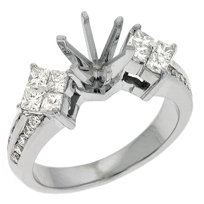 White Gold Engagement Ring
