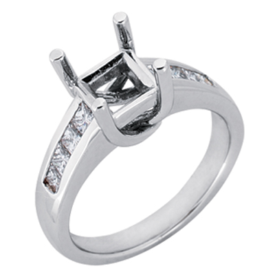 White Gold Engagement Ring