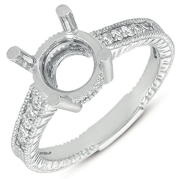 White Gold Engagement Ring