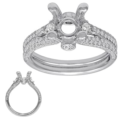 White Gold Engagement Ring