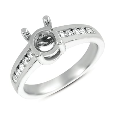 White Gold Engagement Ring