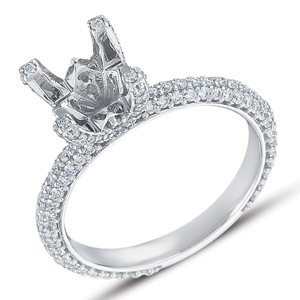 White Gold Engagement Ring