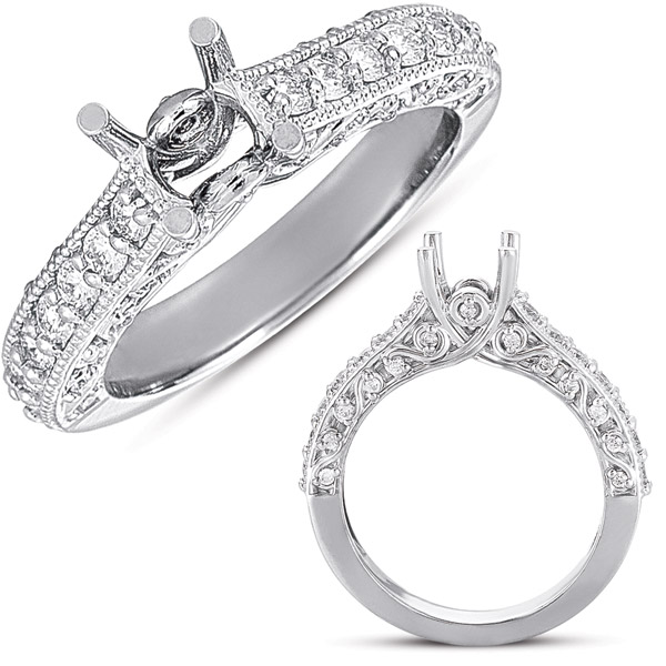 White Gold Engagement Ring