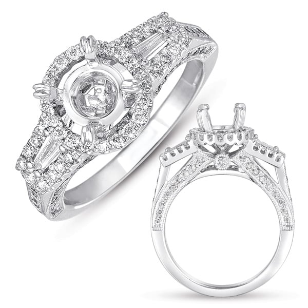 White Gold Engagement Ring