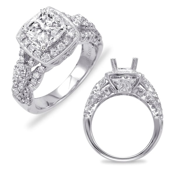 White Gold Engagement Ring