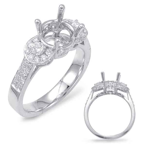 White Gold Engagement Ring