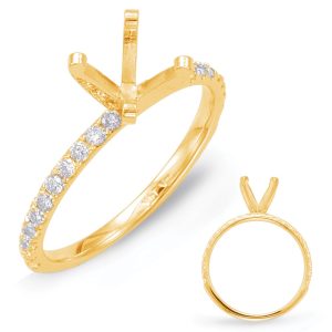 Yellow Gold Engagement Ring