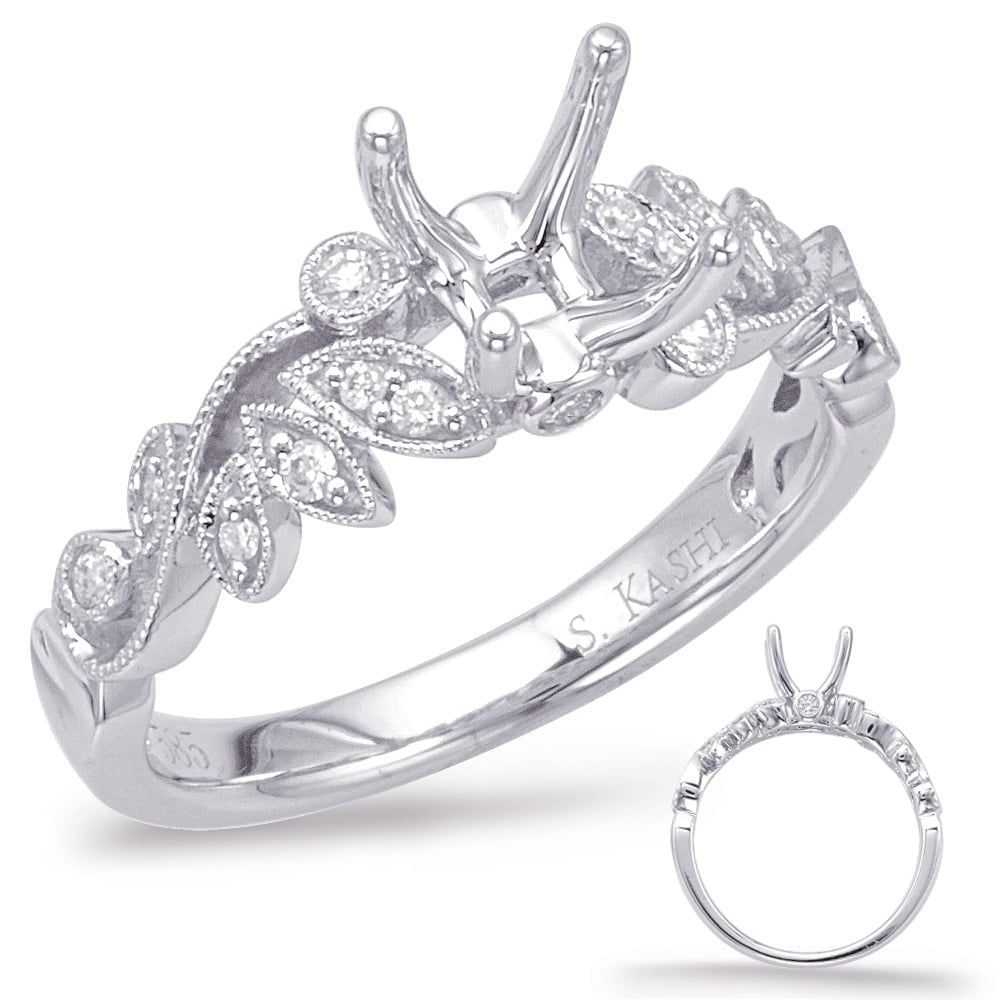 White Gold Engagement Ring