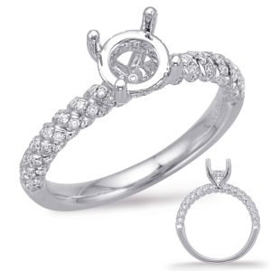 White Gold Engagement Ring