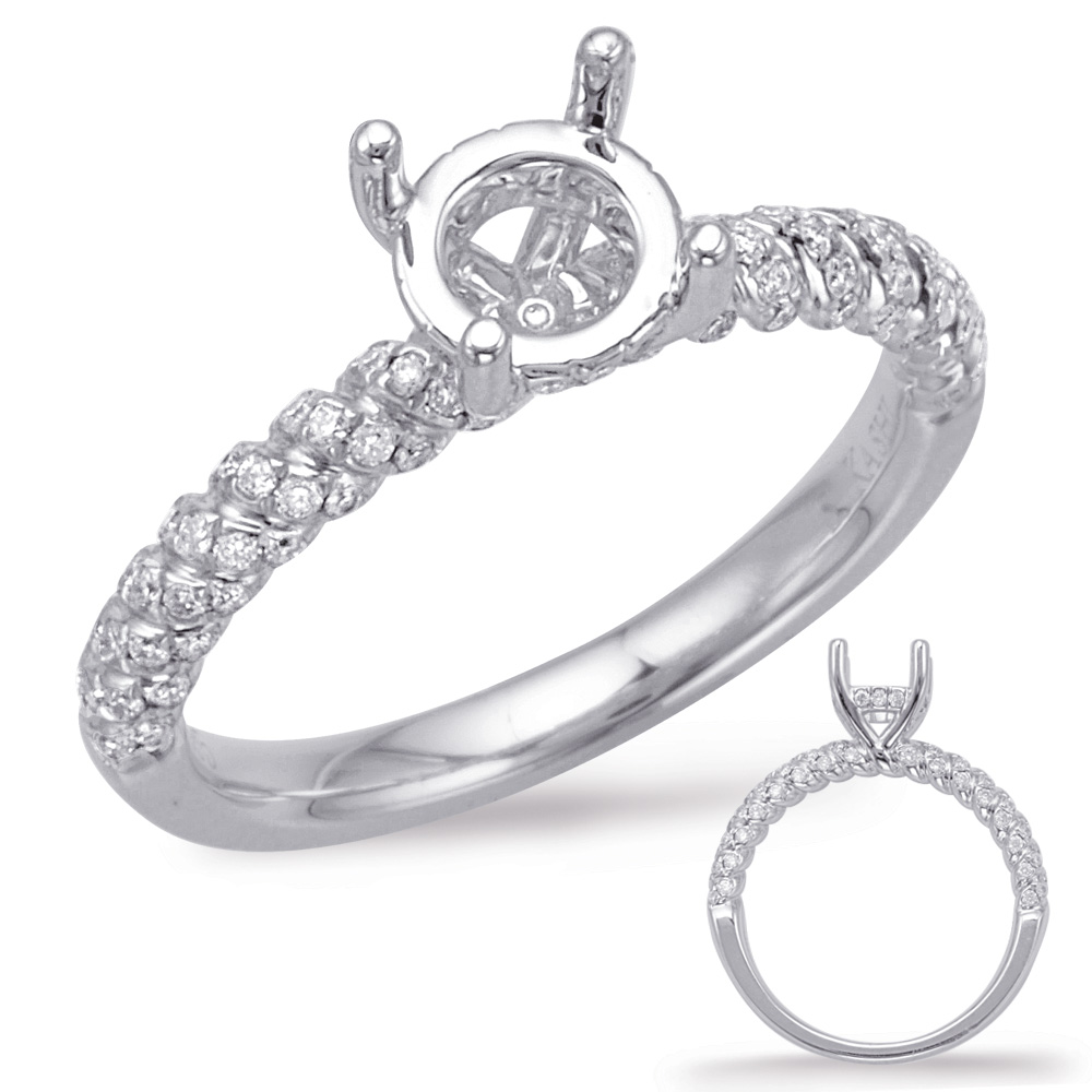 White Gold Engagement Ring