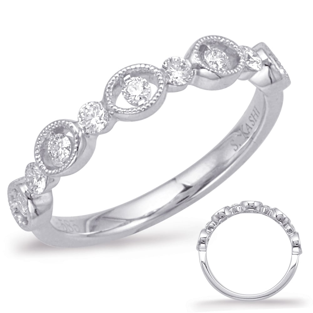 White Gold Matching Band