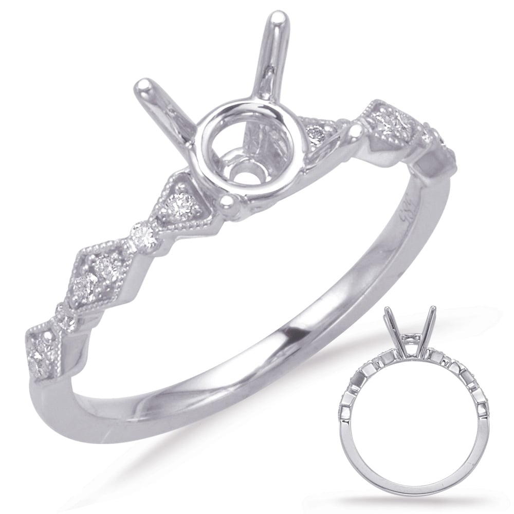 White Gold Engagement Ring