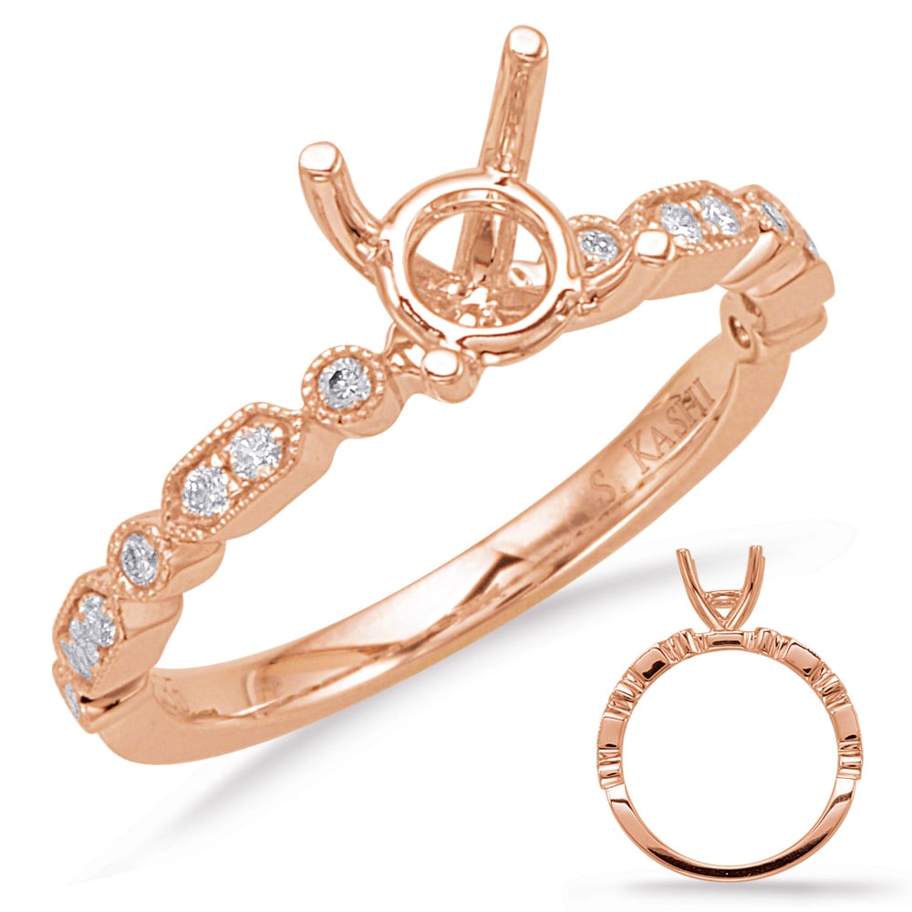 Rose Gold Engagement Ring