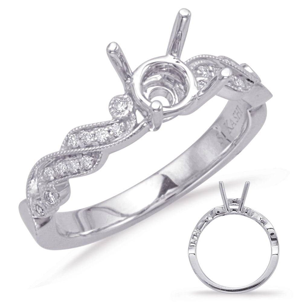 White Gold Engagement Ring