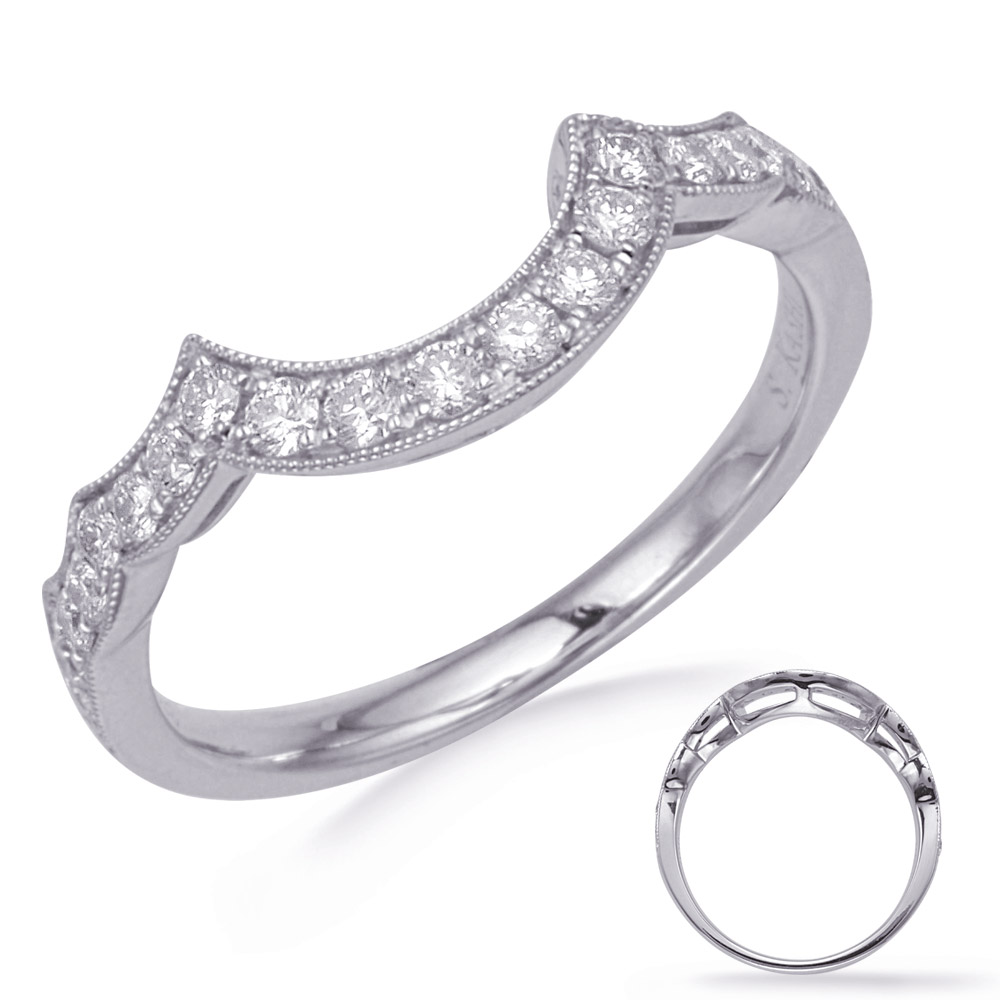White Gold Wedding Band