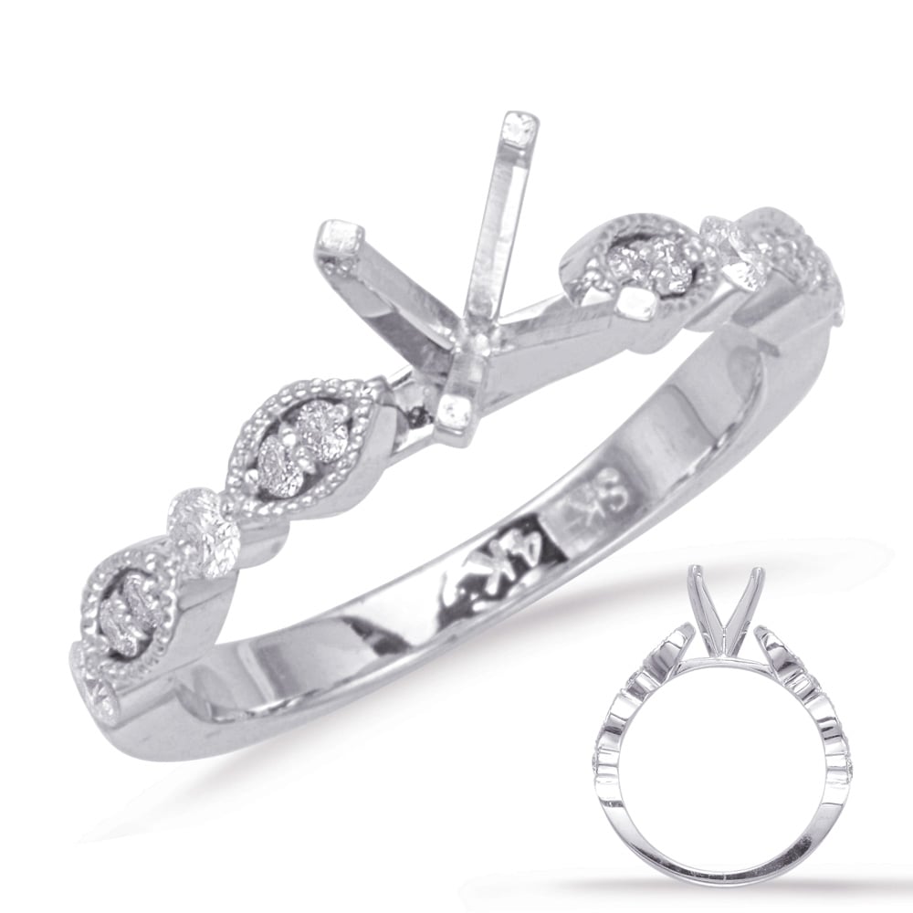 White Gold Engagement Ring