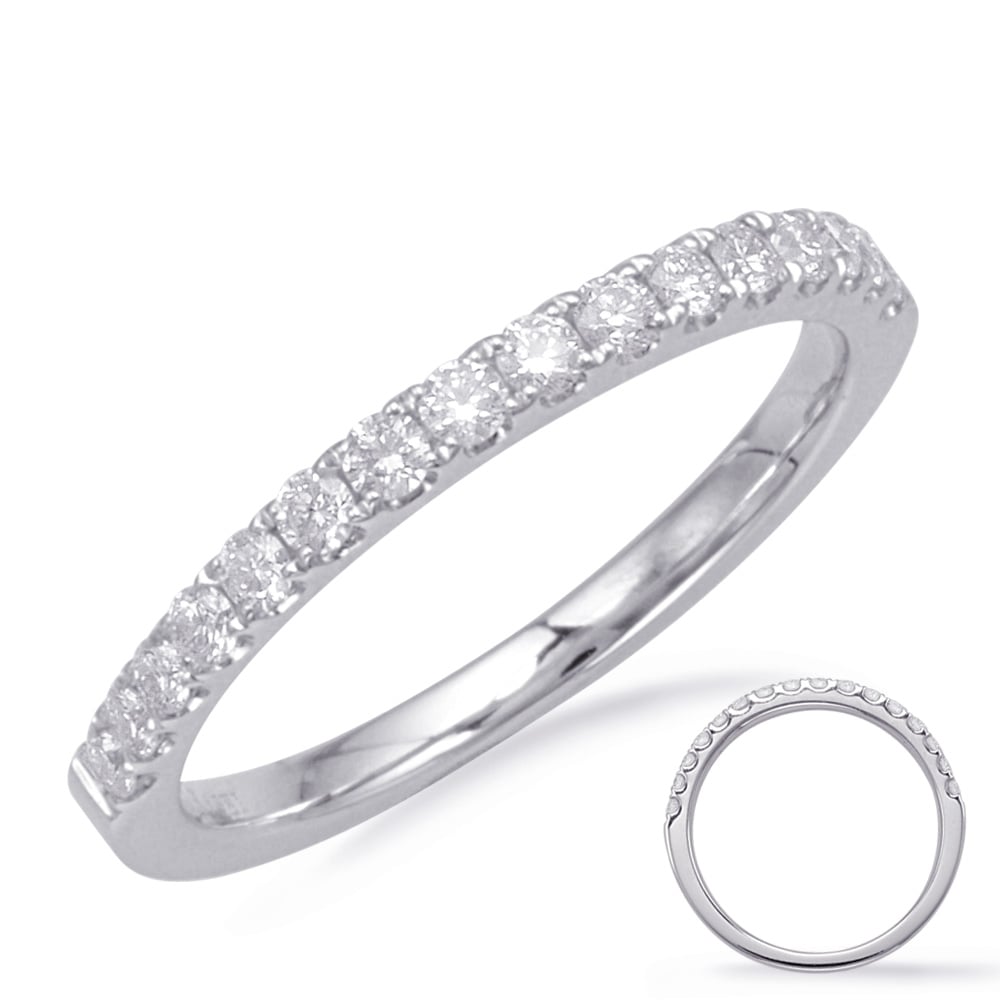 White Gold Matching Band