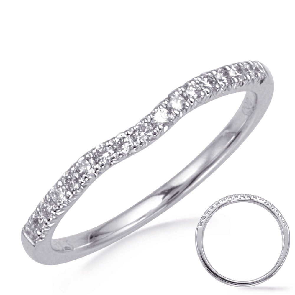 White Gold Wedding Band