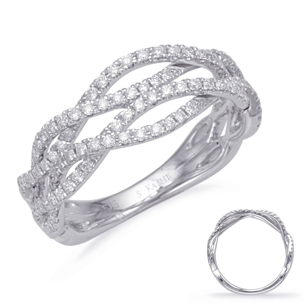 White Gold Matching Band