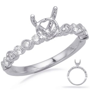 White Gold Engagement Ring